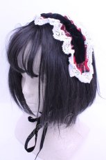 画像1: Eri Aino’s Collaboration / ヘッドドレス  アカ×クロ×シロ O-26-01-15-1003-LO-AC-IG-ZT012-F003 (1)