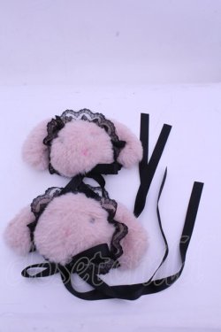 画像1: Ank Rouge / ぬいぐるみヘアピン  ピンク×クロ O-26-01-15-1032-CA-AC-IG-OS