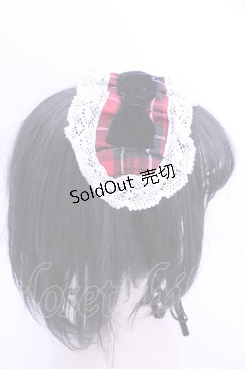 画像3: Eri Aino’s Collaboration / ヘッドドレス  アカ×クロ×シロ O-26-01-15-1003-LO-AC-IG-ZT012-F003 (3)