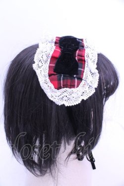 画像3: Eri Aino’s Collaboration / ヘッドドレス  アカ×クロ×シロ O-26-01-15-1003-LO-AC-IG-OS