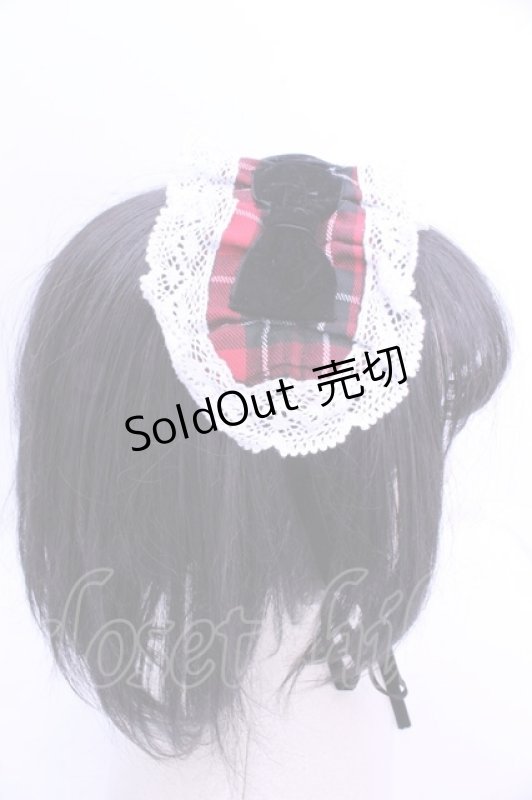 画像3: Eri Aino’s Collaboration / ヘッドドレス  アカ×クロ×シロ O-26-01-15-1003-LO-AC-IG-ZT012-F003 (3)