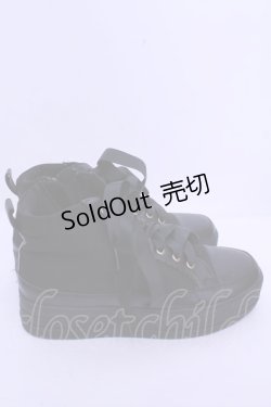 画像4: axes femme / ハイカットスニーカー M クロ O-26-01-15-1034-AX-SH-IG-ZT0204K