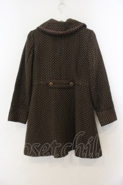 画像2: axes femme / ラメドットコート M ブラウン O-26-01-15-072-AX-CO-YM-OS