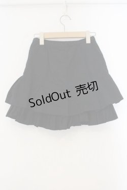画像2: PEACE NOW / レイヤータックスカート M ブラック O-26-01-15-073-PU-SK-YM-OS