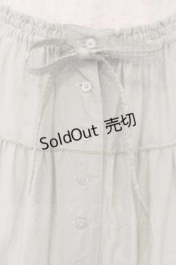 画像2: PINK HOUSE / ブーケパッチワークスカート  ミント O-26-01-15-081-LO-SK-IG-OS