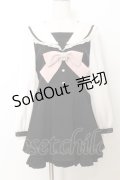 LIZ LISA / セーラーカラーセットアップ  クロ×シロ O-26-01-15-006-LO-OP-IG-OS
