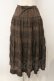 画像1: PINK HOUSE / ローンフリルドットスカート  ブラウン O-26-01-15-084-LO-SK-IG-OS (1)