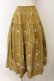 画像1: WONDERFUL WORLD / すずらん柄スカート  マスタード O-26-01-15-088-LO-SK-IG-OS (1)