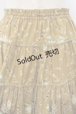 画像2: WONDERFUL WORLD / すずらん柄スカート  マスタード O-26-01-15-088-LO-SK-IG-OS