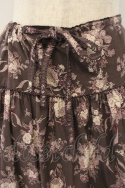 画像2: KANEKO ISAO / ローズブーケ柄スカート【お直しあり】  パープル O-26-01-15-091-EL-SK-IG-OS