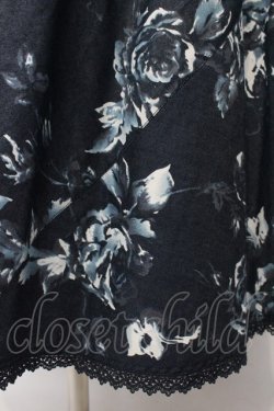 画像2: PINK HOUSE / ローズデニムライクスカート  インディゴ O-26-01-15-094-LO-SK-IG-OS