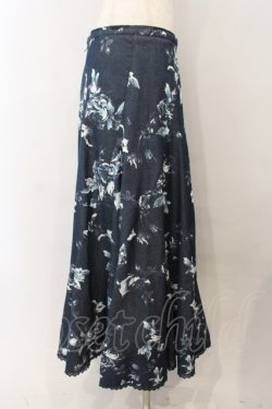 画像3: PINK HOUSE / ローズデニムライクスカート  インディゴ O-26-01-15-094-LO-SK-IG-OS