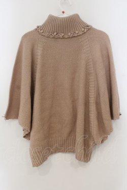 画像4: PINK HOUSE / プチリボンニットポンチョ  ピンク O-26-01-15-098-LO-JA-IG-OS