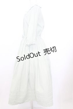 画像3: PINK HOUSE / ピンタックローンフリルワンピース  グリーン O-26-01-15-001-LO-OP-OW-OS