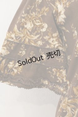 画像3: KANEKO ISAO / 花柄カットワンピース  ブラウン O-26-01-15-108-EL-OP-IG-OS