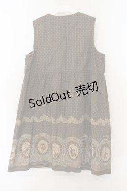 画像4: PINK HOUSE / バイオリンローズチュニック  ブラウン O-26-01-15-111-LO-OP-IG-OS