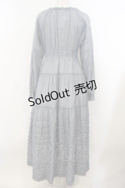 画像4: PINK HOUSE / デニムライクシャーリングワンピース  ブルー O-26-01-15-112-LO-OP-IG-OS