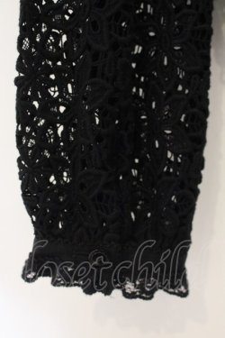 画像3: Toi et Bonbon / 総レースカーディガン L クロ O-26-01-15-115-LO-TO-IG-OS