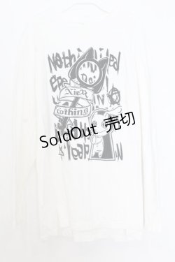 画像1: NieR Clothing / NieRちゃんptカットソー XL ホワイト O-26-01-15-011-PU-TO-OW-ZT574