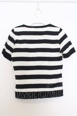 画像3: MILK / ボーダーカーディガン  クロ×シロ O-26-01-15-018-ML-TO-OW-OS