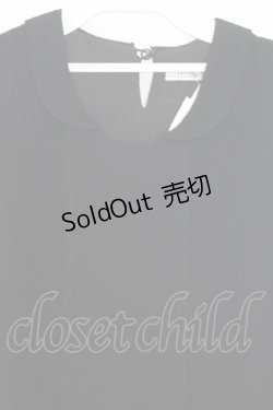 画像2: KANEKO ISAO / たくし上げタックワンピース  クロ O-26-01-15-025-EL-OP-IG-OS