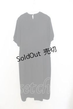 画像3: KANEKO ISAO / たくし上げタックワンピース  クロ O-26-01-15-025-EL-OP-IG-OS