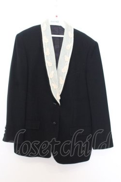 画像1: KANEKO ISAO / チュールショールレースジャケット  クロ O-26-01-15-029-EL-JA-IG-OS