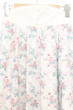 画像2: Kurumi Collaboration / グレイスフルコルセット風ロングスカート L シロ O-26-01-16-036-EL-SK-IG-OS