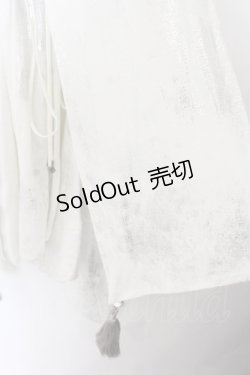 画像3: Qutie Frash / 4店舗限定着物ストールカーデ  ホワイト O-26-01-16-046-QU-JA-IG-OS