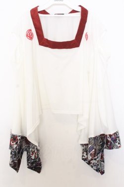 画像1: Qutie Frash / パティキュラ2018限定 ポンチョ  ホワイト O-26-01-16-050-QU-TO-IG-OS