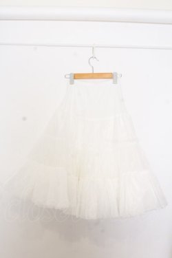 画像2: LOLITA他 / Aラインパニエ  ホワイト O-26-01-16-055-EL-SK-IG-OS