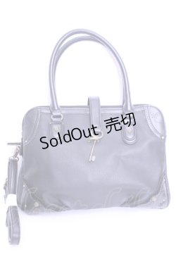 画像1: axes femme / 鍵チャーム付きトートバッグ  クロ O-26-01-16-1049-AX-BG-OW-ZTK004