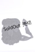 KANEKO ISAO / ピコフリルレース切り替え瓢箪ポシェット  クロ O-26-01-16-1058-EL-BG-IG-OS