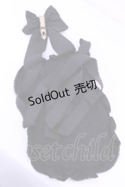 画像2: KANEKO ISAO / ピコフリルレース切り替え瓢箪ポシェット  クロ O-26-01-16-1058-EL-BG-IG-OS