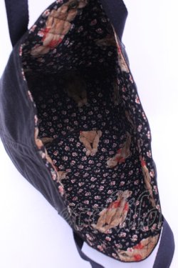 画像3: PINK HOUSE / 刺繍入り円柱バッグ  クロ　くま O-26-01-16-1060-LO-BG-IG-OS