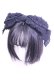 画像1: Chalmiere / リボン型ヘッドドレス  クロ O-26-01-16-1076-0-AC-OW-OS (1)