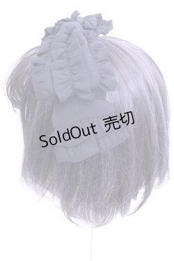 画像2: Chalmiere / リボン型ヘッドドレス  クロ O-26-01-16-1076-0-AC-OW-ZT305