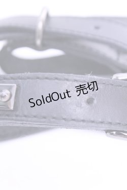 画像2: alice auaa / ダブルレールレザーブレス  ブラック O-26-01-16-1082-AA-AC-OW-OS