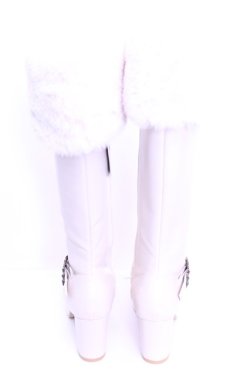 画像3: Kurumi Collaboration / ノエル・ド・メモワール レースアップブーツ L アイボリー O-26-01-16-1085-EL-SH-OW-OS