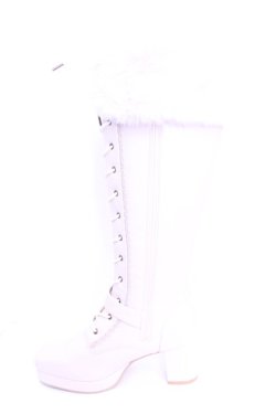 画像8: Kurumi Collaboration / ノエル・ド・メモワール レースアップブーツ L アイボリー O-26-01-16-1085-EL-SH-OW-OS