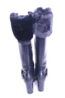 画像3: Kurumi Collaboration / ノエル・ド・メモワール レースアップブーツ M クロ O-26-01-16-1086-EL-SH-IG-OS