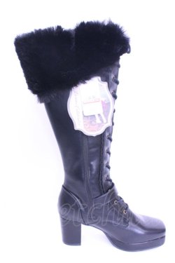 画像5: Kurumi Collaboration / ノエル・ド・メモワール レースアップブーツ M クロ O-26-01-16-1086-EL-SH-IG-OS