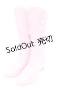 Kurumi Collaboration / ノエル・ド・メモワールカザリボタンブーツ M ピンク O-26-01-16-1087-EL-SH-IG-OS