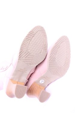 画像4: Kurumi Collaboration / ノエル・ド・メモワールカザリボタンブーツ M ピンク O-26-01-16-1087-EL-SH-IG-OS