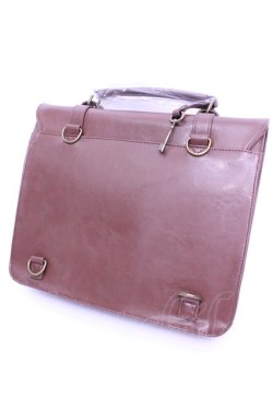 画像3: Fi.n.t / キーモチーフ付きサッチェルバッグ  ブラウン O-26-01-16-1090-CA-BG-OW-OS