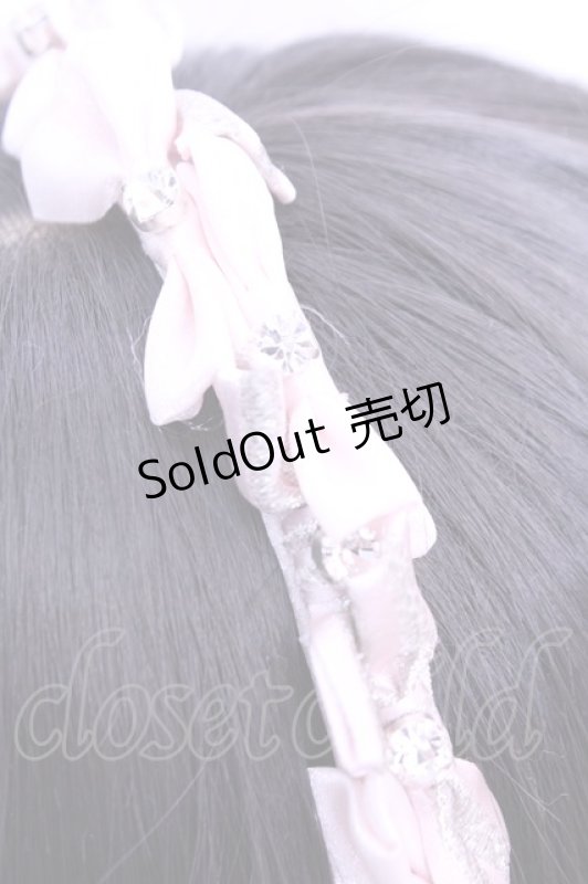 画像2: BABY,THE STARS SHINE BRIGHT / Fleurs benitesリボンカチューシャ  ピンク O-26-01-16-1008-BA-AC-OW-ZT012-F004 (2)