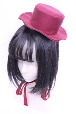 画像1: Mary Magdalene / エカテリーナドレスハット  ルビー O-26-01-16-1010-CL-AC-OW-OS