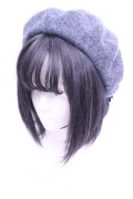 Starry by lilLilly / フリルリボンベレー帽  グレー O-26-01-16-1002-EL-AC-OW-OS