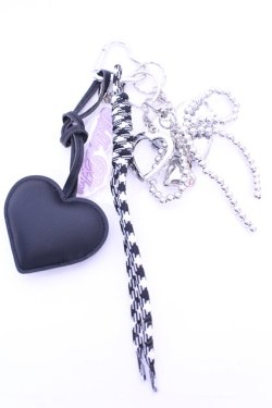 画像1: Fickle Bebe / ノベルティバッグチャーム  クロ O-26-01-16-1021-0-ZA-OW-OS