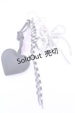 画像1: Fickle Bebe / ノベルティバッグチャーム  クロ O-26-01-16-1021-0-ZA-OW-ZT305